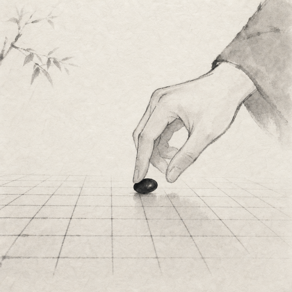 奥斯特拉发线下五子棋比赛的棋盘、棋钟与记录纸