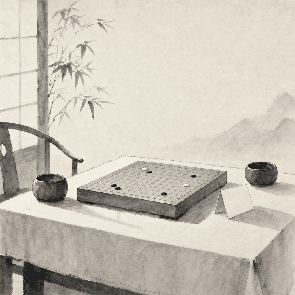 七月のスケジュール表が、若い棋士のトレーニングリズムを盤面のそばに置きます。